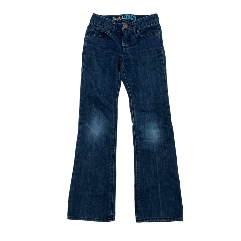 Gap Kids 1969 Boot Cut Adjustable Waistband Jeans Size 8 Slim